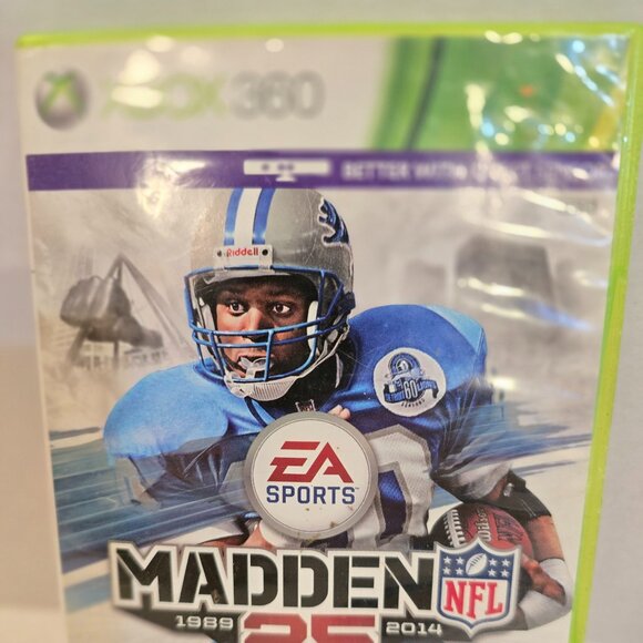 Madden NFL 25 1989-2014 Microsoft Xbox 360 2014 - Picture 1 of 5